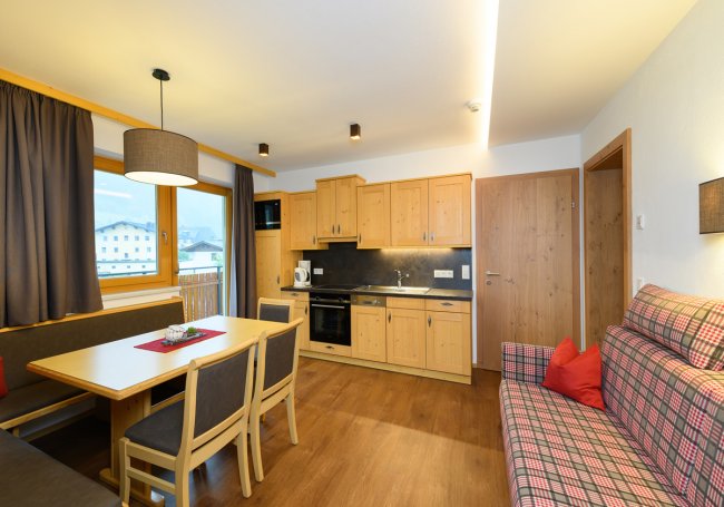 Unterschiedlich große Appartements für 2 - 9 Personen