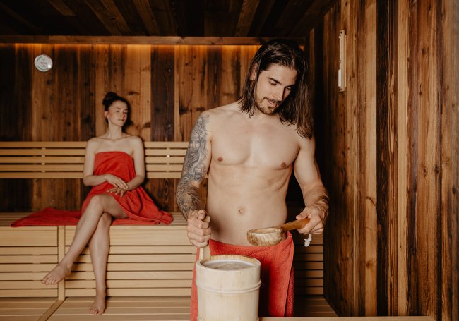 Sauna im Aparthotel, Pension Kendlbacher