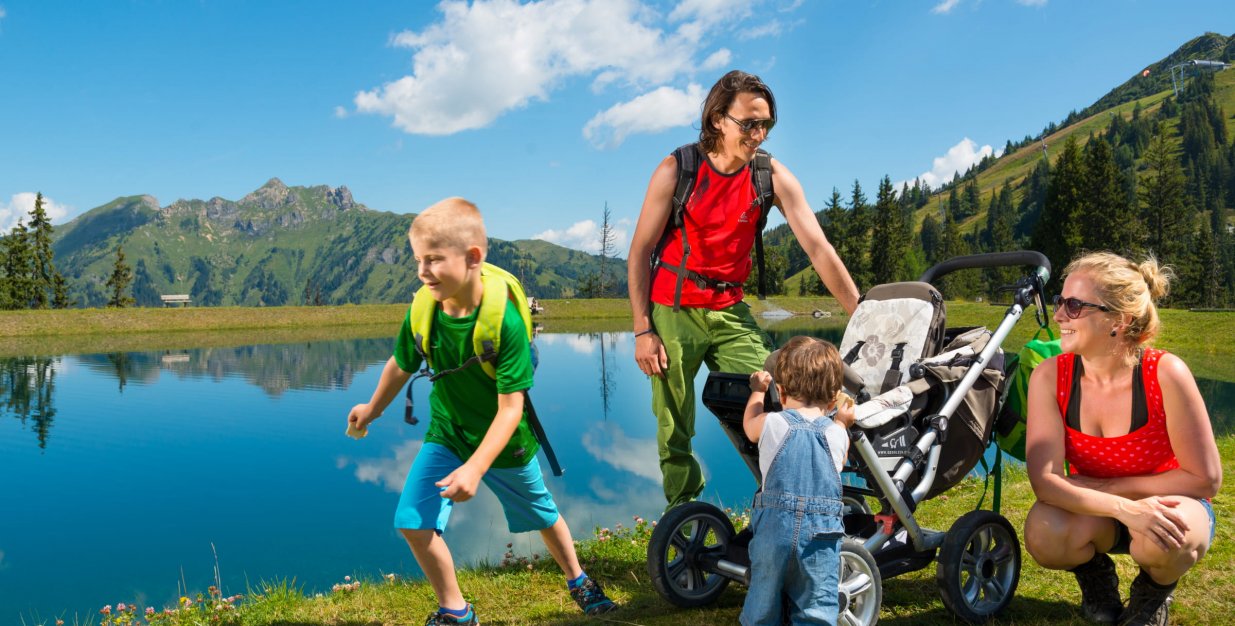Wandern mit Kindern © TVB Großarl