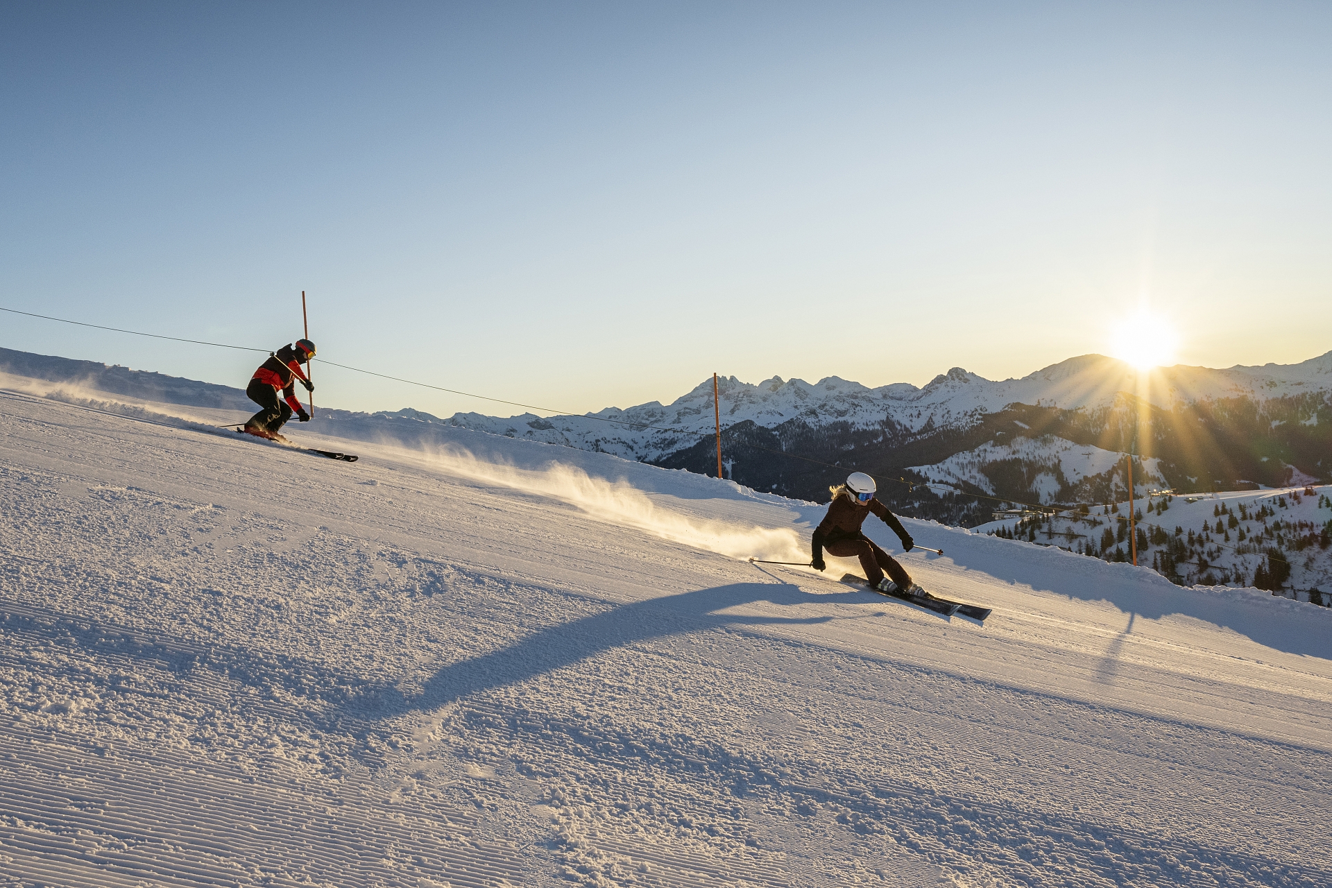 Skifahren im Winter im Großartal © www.grossarltal.info